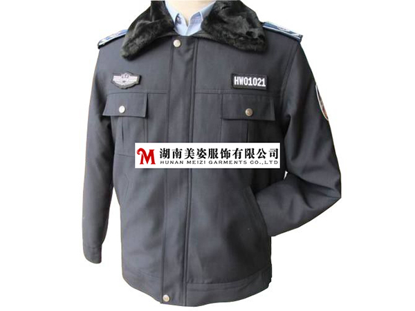 商务执法标志服-冬执勤棉夹克